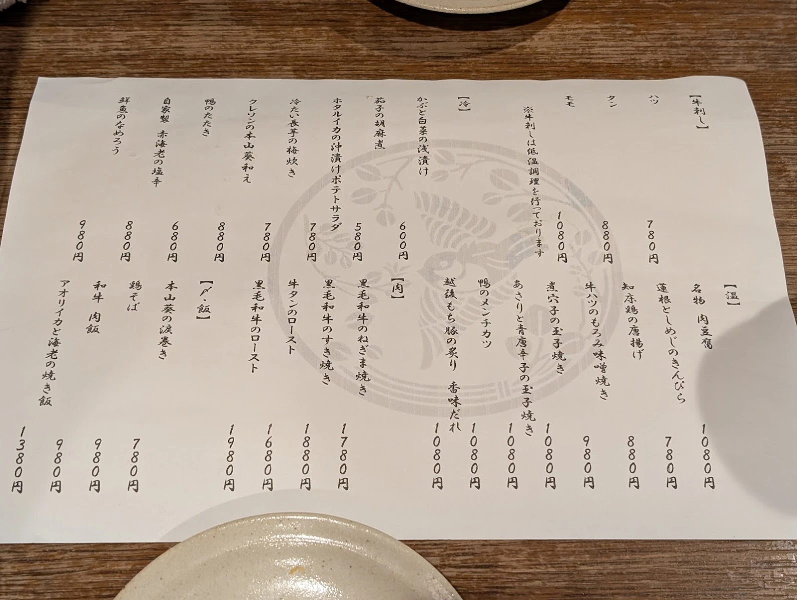 Sakaba Sinatra Tokyo 菜單照片 3